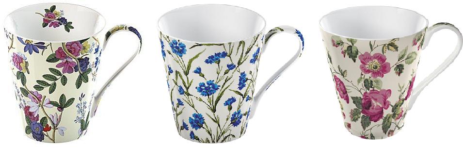 Mug Porcelana Brocados V & A